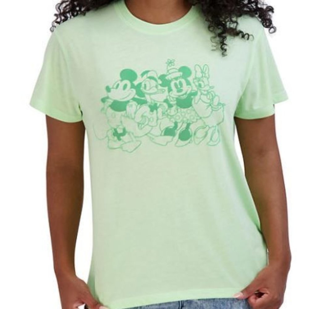 NEW Disney Women's Licensed Mickey & Friends Graphic Short Sleeve T-Shirt